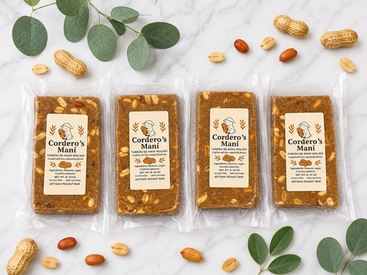 Turrón de Maní Molido Cubano - 4-Pack (Free Shipping)