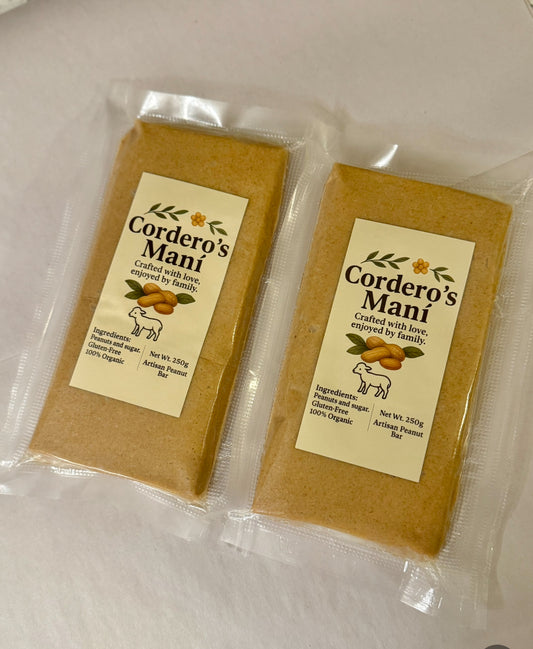 Turrón de Maní Molido Cubano